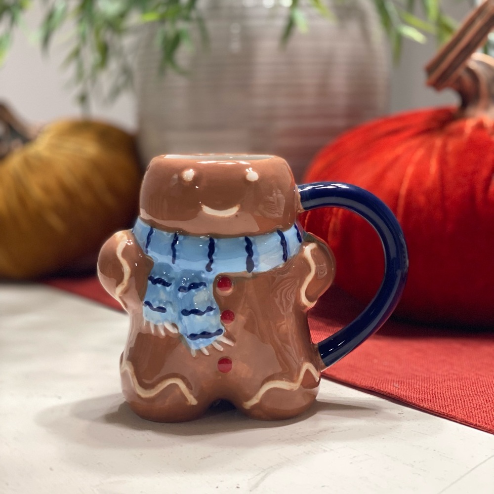 Christmas 2022 Target Wondershop Gingerbread man mug